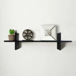 H-Shaped Decorative Wall Shelf