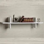 H-Shaped Decorative Wall Shelf