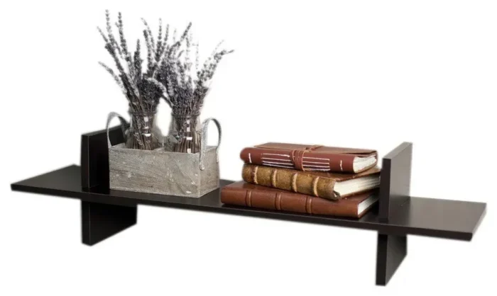 H-Shaped Decorative Wall Shelf