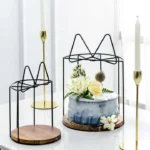 iron cake stand