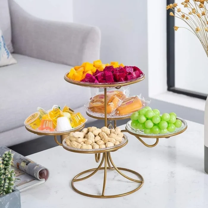 Multi-layer Fruit Plate Living Room Dried Fruit