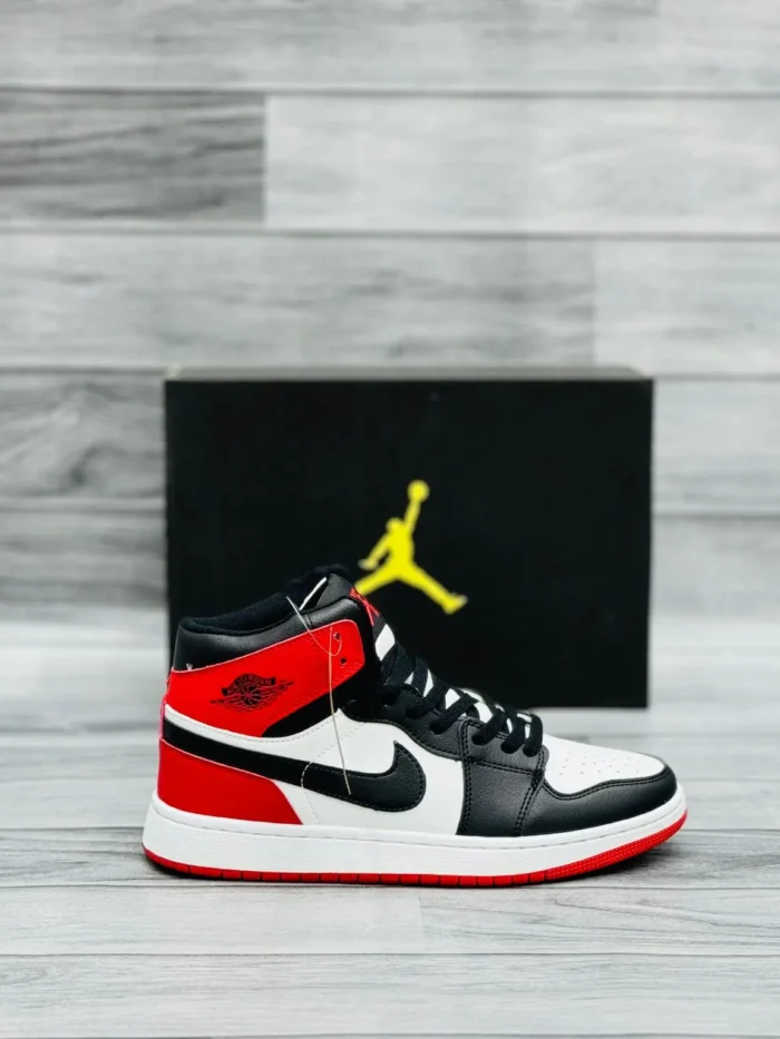 Nike Air Jordan 1 Hightops Red-Black-White Sneaker