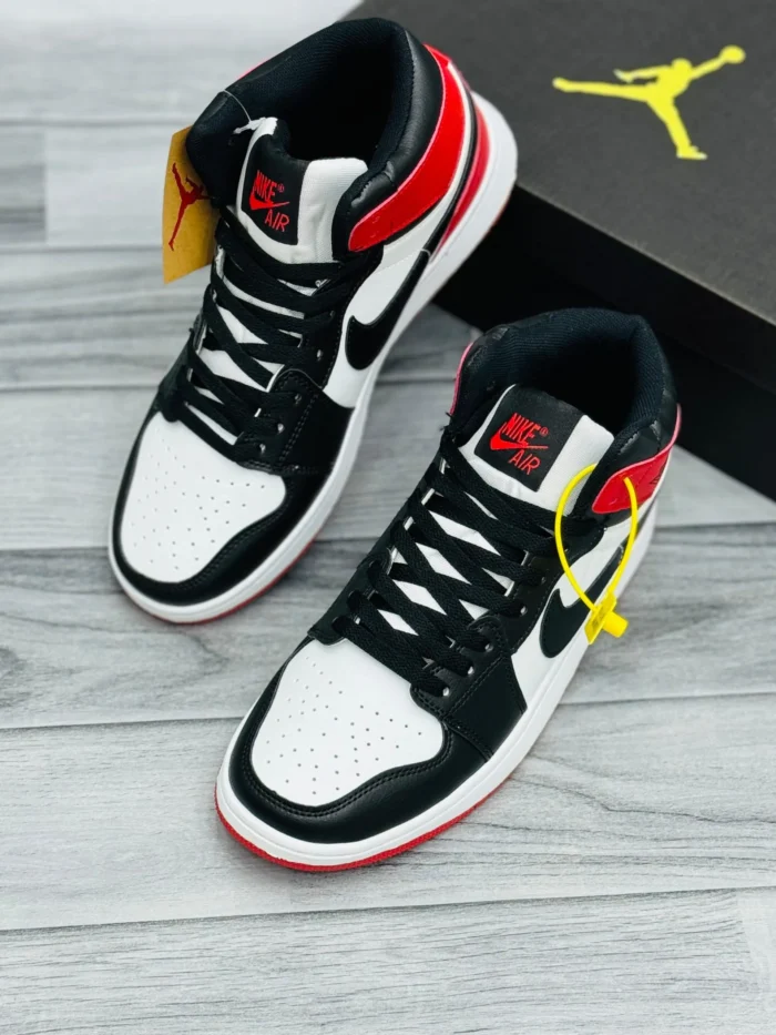 Nike Air Jordan 1 Hightops Red-Black-White Sneaker