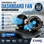 Portable dashboard fan Pakistan for car cooling and airflow
