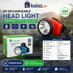 Rechargeable Emergency Light & Head Light Built-in Battery DP-744C