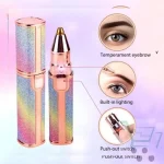 Rechargeable Flawless Eyebrow & Facial Hair Remover Trimmer