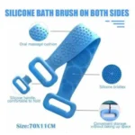 Silicone back scrubber Pakistan for shower and exfoliation