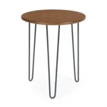 Sumptuous Wooden Top Hairpin Legs Side Center Table