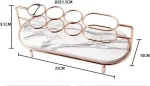 Toothbrush Holder Pakistan luxury golden bathroom organizer rack