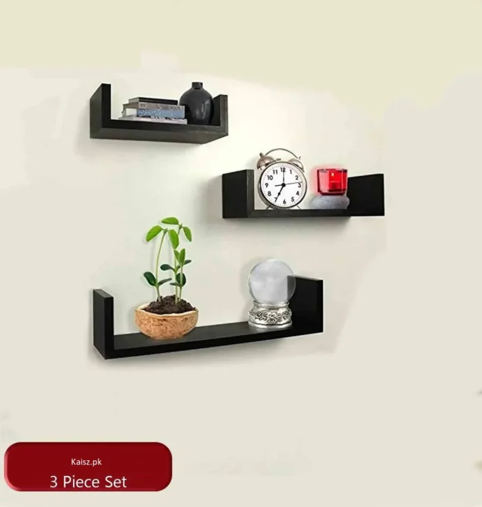 3pc Floating Wall Shelves Decor for Stylish Space