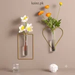 2pc Wall-mounted Glass Vase Home Decor - Stylish Accents - Image 2