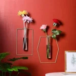 Wall-mounted Glass Vase Home Decor for Stunning Walls