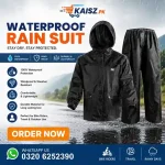 Waterproof Rain Suit Pakistan for motorcycle riders during the rainy season
