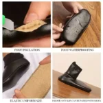 Winter Warm socks PU Leather