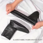 Winter Warm socks PU Leather