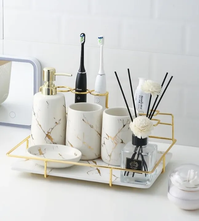 Toothpaste Holder Cosmetic Stand Lipstick Makeup Brush Rack Pakistan