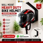 Helmet Hanging Hook Heavy Duty Wall Mount Helmet Holder Pakistan