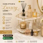 Luxury Cosmetic Storage Rack Pakistan – Multilayer Makeup & Jewelry Organizer
