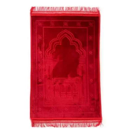 High Premium Quality Polyester Prayer Mat - Jambo Size 120x80cm