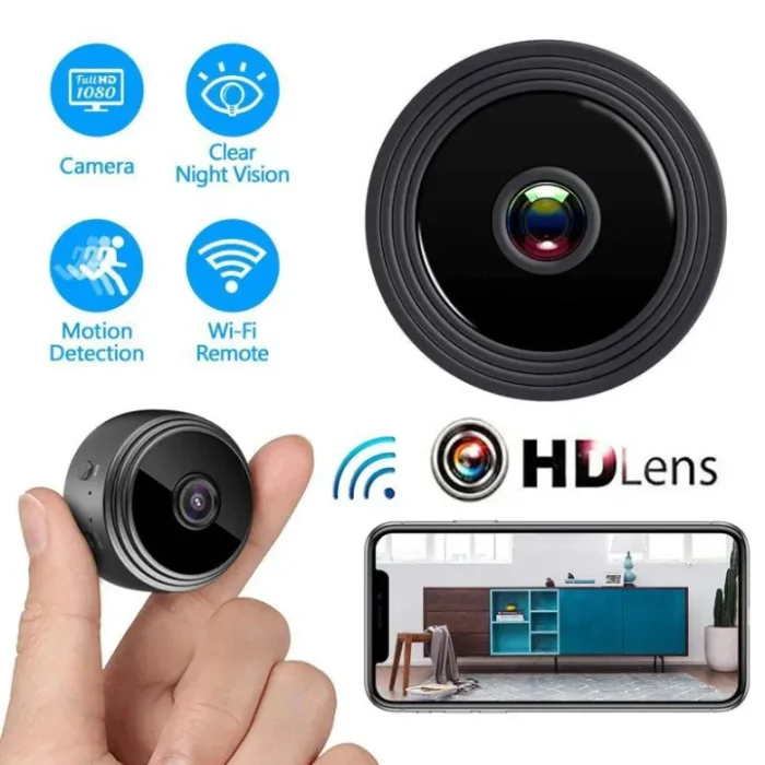 Mini Wireless Surveillance Camera A9 - WiFi Security