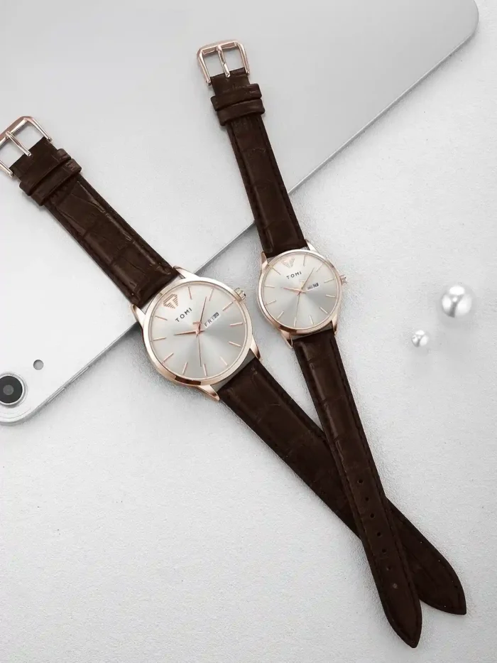 TOMI Minimalist Quartz Watch for Men & Women. (1)