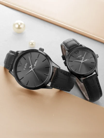 TOMI Minimalist Quartz Watch for Men & Women. (1)