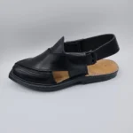 Norozi Chappal Sandal Black Single sole