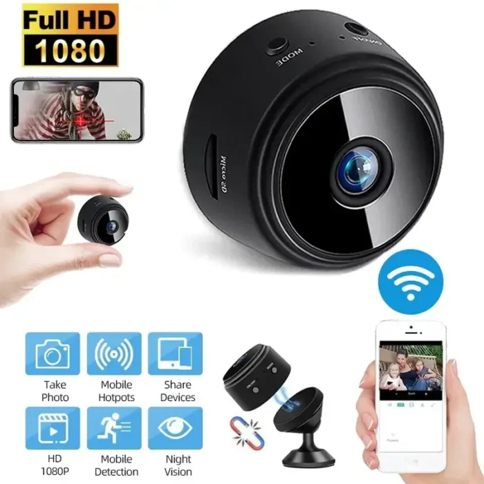 Mini Wireless Surveillance Camera A9 - WiFi Security (1)