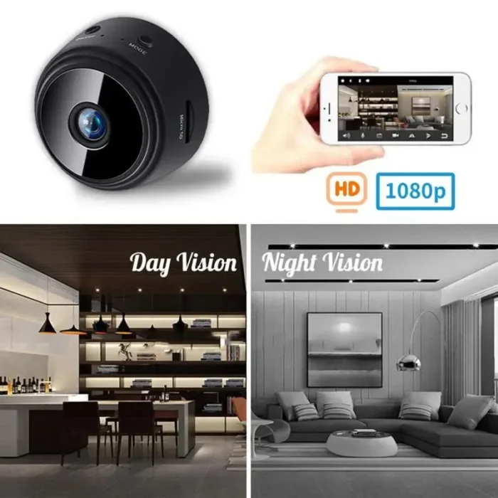 Mini Wireless Surveillance Camera A9 - WiFi Security (1)