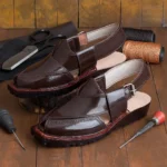 Norozi Chappal Brown Kheri