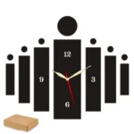 Antique Wooden Wall Clock Large Laser Cut MDF Wall Clock Pakistan