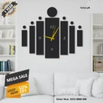 Antique Wooden Wall Clock Large Laser Cut MDF Wall Clock Pakistan