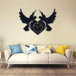 Buy Birds Wooden Wall Clock pakistan (1)