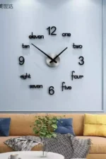 Buy MDF Wooden Wall Clock Pakistan Modern Wall Clock for Home and Office