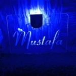Customized 3D Illusion Couple Name Lamp Pakistan personalized LED lamp (1)