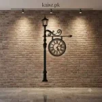 European MDF Wooden Wall Clock for modern living room decoration