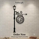 European MDF Wooden Wall Clock for modern living room decoration