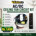 Ceiling Fan Circuit PCB AC-DC Solar Fan Kit with Remote BLDc Controller