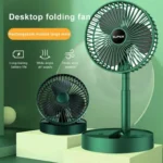Portable Rechargeable Telescopic Folding Fan USB Foldable