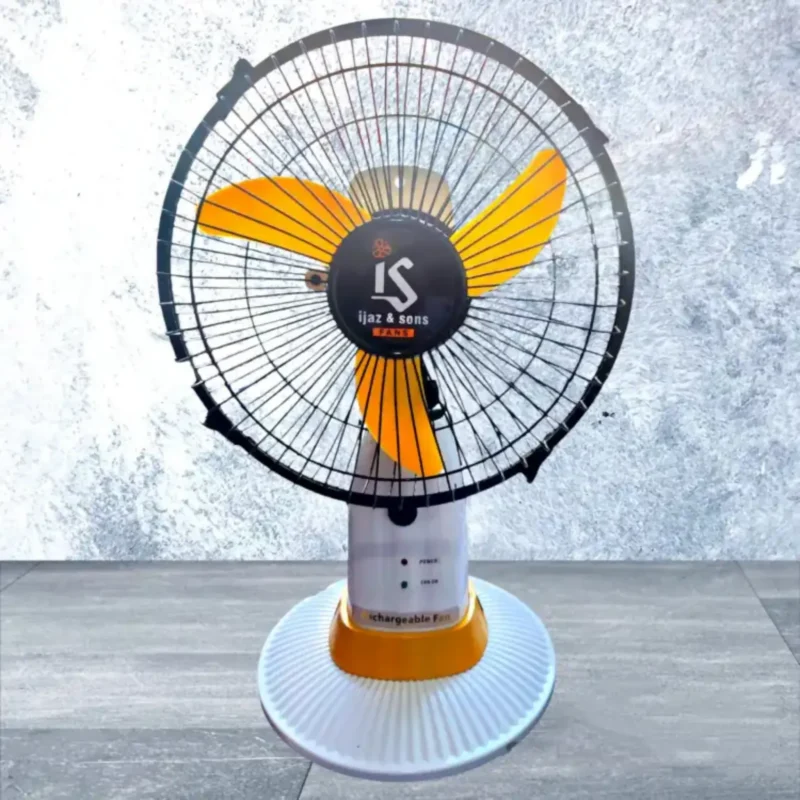 AC/DC Table Fan, Rechargeable