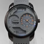 Men’s Dual-Dial Quartz Analog Wrist Watch