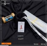 Men’s Unstitched Wash and Wear Suit – Jett Black 4 Meter Summer Fabric