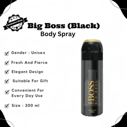 Unisex Body Spray – Long Lasting Fragrance
