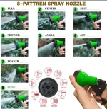 Flexible magic hose pipe with spray gun in Pakistan