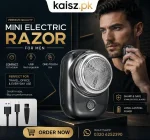 Mini Shave Portable Shaver Pakistan Wet & Dry USB Rechargeable Beard Trimmer