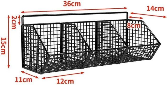 Multi Purpose Metal Spice Basket for Home Kitchen Use (1)