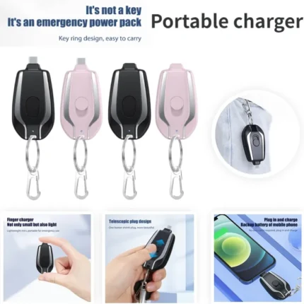 Portable Keychain Power Bank