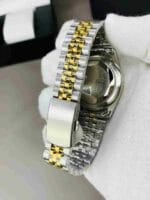 Rolex Stainless Steel Watch Silver Gold