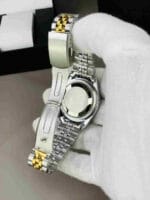 Rolex Stainless Steel Watch Silver Gold