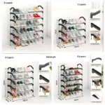 Premium Stainless Steel Shoe Rack
